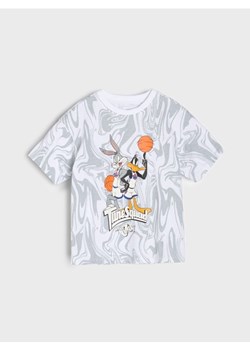 Sinsay - Koszulka Space Jam - biały ze sklepu Sinsay w kategorii T-shirty chłopięce - zdjęcie 180283358