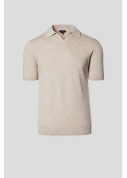 Koszulka Polo Beżowa Howie ze sklepu Lancerto S.A. w kategorii T-shirty męskie - zdjęcie 180285227