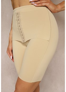 Beżowa Bielizna modelująca Majtki Typu Szorty High Waist Liradelle ze sklepu renee.pl w kategorii Bielizna wyszczuplająca - zdjęcie 180286118