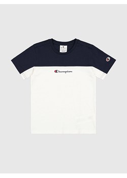Champion Koszulka w kolorze kremowo-granatowym ze sklepu Limango Polska w kategorii T-shirty chłopięce - zdjęcie 180288787
