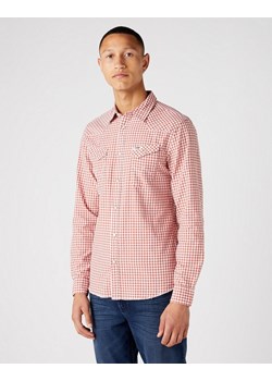 WRANGLER LS WESTERN SHIRT MĘSKA KOSZULA W KRATĘ DŁUGI RĘKAW ETRUSCAN RED W5C2CIR11 112146107 ze sklepu YouNeedit.pl w kategorii Koszule męskie - zdjęcie 180290296