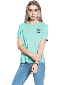 DAMSKI T-SHIRT LEE RELAXED FIT TEE AGATE GREEN L40CBWNB 112108497 ze sklepu YouNeedit.pl w kategorii Bluzki damskie - zdjęcie 180290585
