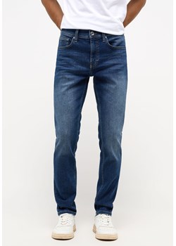 Męskie Spodnie Jeansowe MUSTANG Orlando Slim Denim Blue 1013708 5000 783 ze sklepu YouNeedit.pl w kategorii Jeansy męskie - zdjęcie 180291839