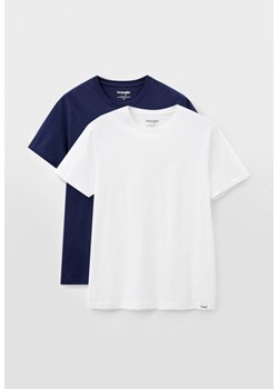 WRANGLER SS 2 PACK TEE MĘSKI T-SHIRT KOSZULKA NAVY W7BADH114 112131579 ze sklepu YouNeedit.pl w kategorii T-shirty męskie - zdjęcie 180291887
