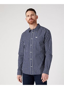 WRANGLER 1 POCKET SHIRT MĘSKA KOSZULA Z DŁUGIM RĘKAWEM W KRATĘ TRUE NAVY W5A24ME12 ze sklepu YouNeedit.pl w kategorii Koszule męskie - zdjęcie 180292116