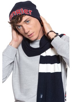 MĘSKA CZAPKA ZIMOWA WRANGLER KABEL BEANIE BLUE DEPTHS W0U1UHXJY 112125780 ze sklepu YouNeedit.pl w kategorii Czapki zimowe męskie - zdjęcie 180294626