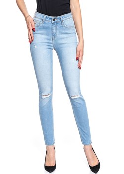 SPODNIE DAMSKIE LEE SCARLETT HIGH BLUE SLASHED L31AROWK 112107008 ze sklepu YouNeedit.pl w kategorii Jeansy damskie - zdjęcie 180294636