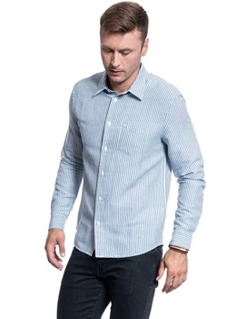 KOSZULA MĘSKA WRANGLER LS 1PKT SHIRT REAL WHITE W5A9LOXW1 112130088 ze sklepu YouNeedit.pl w kategorii Koszule męskie - zdjęcie 180295455