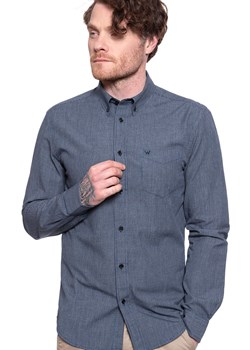 WRANGLER LS 1PKT BDOWN SHIRT MĘSKA KOSZULA DŁUGI RĘKAW TRUE NAVY W5F34MX9O 112130126 ze sklepu YouNeedit.pl w kategorii Koszule męskie - zdjęcie 180295498