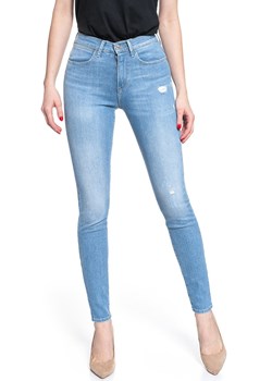WRANGLER SKINNY HIGH RISE DAMSKIE SPODNIE JEANSOWE INDIGO BEACHES W27HGU241 112128082 ze sklepu YouNeedit.pl w kategorii Jeansy damskie - zdjęcie 180295617