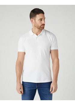 WRANGLER POLOSHIRT MĘSKA KOSZULKA POLO WHITE W7X7K4989 ze sklepu YouNeedit.pl w kategorii T-shirty męskie - zdjęcie 180296509