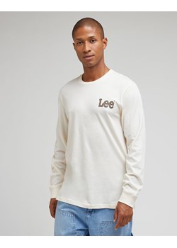 LEE ESSENTIAL TEE LONGSLEVE MĘSKA KOSZULKA Z DŁUGIM RĘKAWE ECRU 112342483 LL97016990 ze sklepu YouNeedit.pl w kategorii T-shirty męskie - zdjęcie 180297478