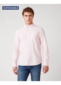 MĘSKA KOSZULA WRANGLER LS 1 PKT BUTTON DOWN SILVER PINK W5A3BMXTU 112130024 ze sklepu YouNeedit.pl w kategorii Koszule męskie - zdjęcie 180297509