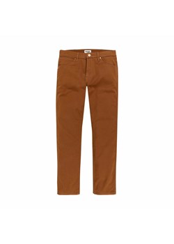 WRANGLER LARSTON MĘSKIE SPODNIE MATERIAŁOWE TAWNY BROWN W18S36H28 112141210 ze sklepu YouNeedit.pl w kategorii Spodnie męskie - zdjęcie 180299335