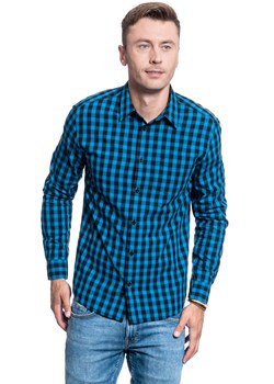 MĘSKA KOSZULA WRANGLER LS 1 PKT SHIRT DIRECTOIRE BLUE W5A14MXKL 112129960 ze sklepu YouNeedit.pl w kategorii Koszule męskie - zdjęcie 180300717