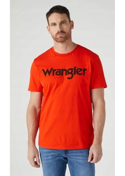 WRANGLER LOGO TEE MĘSKI T-SHIRT KOSZULKA Z NADRUKIEM LOGO W7X1D3R42 112328985 ze sklepu YouNeedit.pl w kategorii T-shirty męskie - zdjęcie 180302588