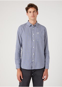 WRANGLER 1 POCKET SHIRT MĘSKA KOSZULA W KRATĘ BLUE RIBBON W5A22LB51 112327218 ze sklepu YouNeedit.pl w kategorii Koszule męskie - zdjęcie 180302628