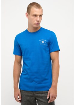 MĘSKA KOSZULKA MUSTANG T-shirt Alex C Print Snorkel Blue 1014460 5337 ze sklepu YouNeedit.pl w kategorii T-shirty męskie - zdjęcie 180303328