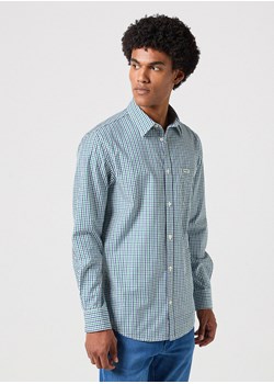 WRANGLER LS 1 PKT SHIRT MĘSKA KOSZULA W KRATĘ GREEN NAVY 112350479 W5A9017096 ze sklepu YouNeedit.pl w kategorii Koszule męskie - zdjęcie 180304528