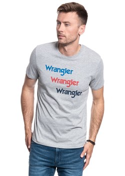 WRANGLER SS REPEAT TEE MID GREY MEL W7D7D3X37 112131768 ze sklepu YouNeedit.pl w kategorii T-shirty męskie - zdjęcie 180305689