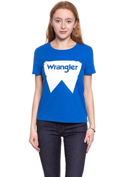 WRANGLER T SHIRT DAMSKI FESTIVAL TEE VICTORIA BLUE W7016EVJS 112130892 ze sklepu YouNeedit.pl w kategorii Bluzki damskie - zdjęcie 180306878