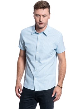 KOSZULA MĘSKA WRANGLER SS 1PKT SHIRT CASHMERE BLUE W5J1BMX2B 112130165 ze sklepu YouNeedit.pl w kategorii Koszule męskie - zdjęcie 180308366