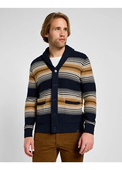 LEE MĘSKI SWETER FRONTIER CARDIGAN NAVY 112357966 LD47013678 ze sklepu YouNeedit.pl w kategorii Swetry męskie - zdjęcie 180308518