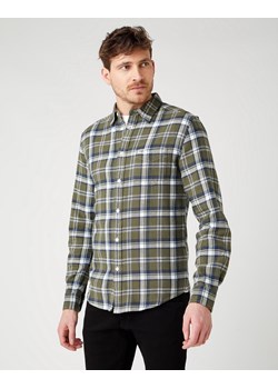 MĘSKA KOSZULA WRANGLER LS 1 PKT SHIRT IVY GREEN W5F1B3XIX 112141439 ze sklepu YouNeedit.pl w kategorii Koszule męskie - zdjęcie 180310665