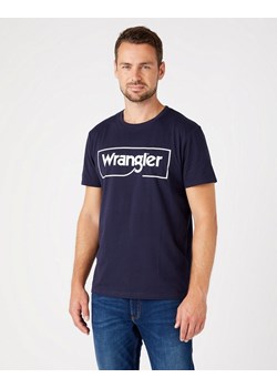 WRANGLER FRAME LOGO TEE MĘSKI T-SHIRT KOSZULKA NAVY W7H3D3114 112146325 ze sklepu YouNeedit.pl w kategorii T-shirty męskie - zdjęcie 180311515