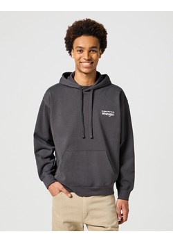 WRANGLER MĘSKA BLUZA HOODIE FADED BLACK 112357324 W6M9013642 ze sklepu YouNeedit.pl w kategorii Bluzy męskie - zdjęcie 180313439