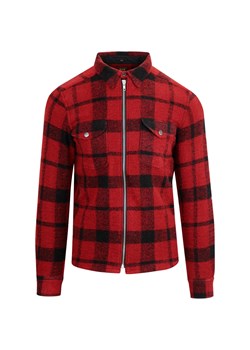 LEE Wool Zip Overshirt BRIGHT RED L67LVRKG 112116895 ze sklepu YouNeedit.pl w kategorii Kurtki męskie - zdjęcie 180314409