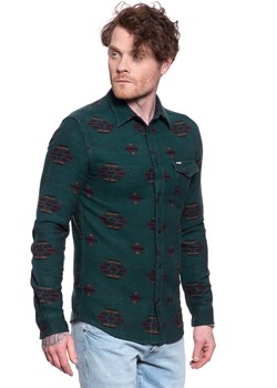 WRANGLER LS 1PKT FLAP SHIRT PINE W5A4BBG01 112130041 ze sklepu YouNeedit.pl w kategorii Koszule męskie - zdjęcie 180315479