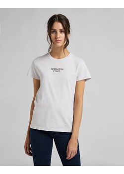DAMSKI T-SHIRT LEE EASY GRAPHIC TEE LILAC HUNT L44GETQC 112109864 ze sklepu YouNeedit.pl w kategorii Bluzki damskie - zdjęcie 180316378