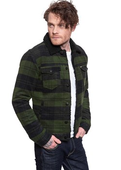 KURTKA ZIMOWA WRANGLER THE TRUCKER RIFLE GREEN W4D2SGG13 112129114 ze sklepu YouNeedit.pl w kategorii Kurtki męskie - zdjęcie 180317796