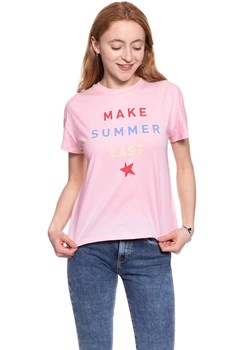 WRANGLER T SHIRT DAMSKI SUMMER TEE ROSE SHADOW W7366EVS8 112130998 ze sklepu YouNeedit.pl w kategorii Bluzki damskie - zdjęcie 180318665