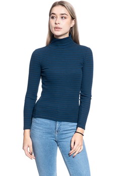 DAMSKI GOLF LEE LS STRIPED RIB TEE WASHED BLUE L40SYLLR 112108738 ze sklepu YouNeedit.pl w kategorii Swetry damskie - zdjęcie 180319625