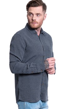 MĘSKA KOSZULA MATERIAŁOWA MUSTANG CASPER KC DOBBY 1008979 5323 ze sklepu YouNeedit.pl w kategorii Koszule męskie - zdjęcie 180322589