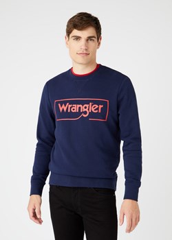 WRANGLER FRAME LOGO SWS MĘSKA BLUZA NAVY W6H1HA114 112146193 ze sklepu YouNeedit.pl w kategorii Bluzy męskie - zdjęcie 180322625