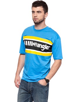 WRANGLER T SHIRT B&Y OVERSIZED T MEDITERRANEAN BLUE W7C44GHBR 112131691 ze sklepu YouNeedit.pl w kategorii T-shirty męskie - zdjęcie 180323475