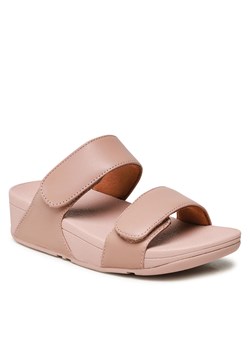 Klapki FitFlop LULU FV6-137 Beżowy ze sklepu eobuwie.pl w kategorii Klapki damskie - zdjęcie 180326988