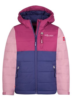 Trollkids Kurtka narciarska &quot;Hemsedal&quot; w kolorze jasnoróżowo-fioletowym ze sklepu Limango Polska w kategorii Kurtki dziewczęce - zdjęcie 180330676