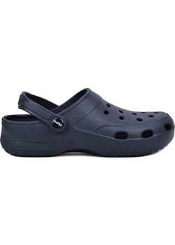 KLAPKI buty LEKKIE chodaki granatowe ze sklepu butyolivier w kategorii Klapki damskie - zdjęcie 180334089