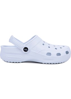 KLAPKI buty LEKKIE chodaki PIANKOWE białe ze sklepu butyolivier w kategorii Klapki damskie - zdjęcie 180335146