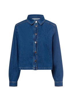 Msch Copenhagen Dżinsowa bluzka damska - MSCHAdalyn Elena Kobiety Bawełna denim jednolity ze sklepu vangraaf w kategorii Koszule damskie - zdjęcie 180339386