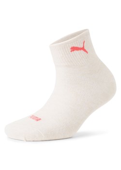 Puma Skarpety w 2-paku Kobiety beżowy jednolity ze sklepu vangraaf w kategorii Skarpetki damskie - zdjęcie 180339435