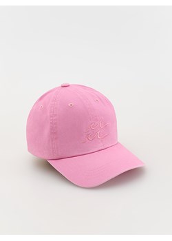 Reserved - Czapka z daszkiem i haftem - różowy ze sklepu Reserved w kategorii Czapki z daszkiem damskie - zdjęcie 180348668