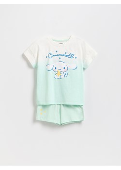 Reserved - Dwuczęściowa piżama Cinnamoroll - złamana biel ze sklepu Reserved w kategorii Piżamy dziecięce - zdjęcie 180348707