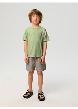 Sinsay - Koszulka swetrowa w stylu basic - zielony ze sklepu Sinsay w kategorii T-shirty chłopięce - zdjęcie 180350197