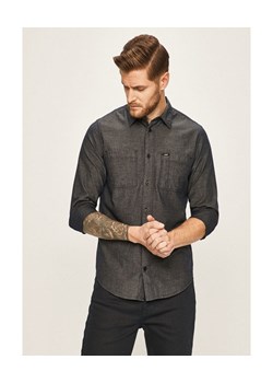 LEE WORKER MĘSKA KOSZULA MATERIAŁOWA SHIRT BLACK L67ZBH01 112116978 ze sklepu YouNeedit.pl w kategorii Koszule męskie - zdjęcie 180355909