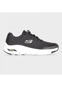 Męskie sneakersy SKECHERS Arch Fit - czarne ze sklepu Sportstylestory.com w kategorii Buty sportowe męskie - zdjęcie 180356256